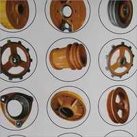 Harvester Pulleys - Cast Iron | Agricultural Use, Brown Color, Durable Design For Enhanced Performance In Farming Equipment