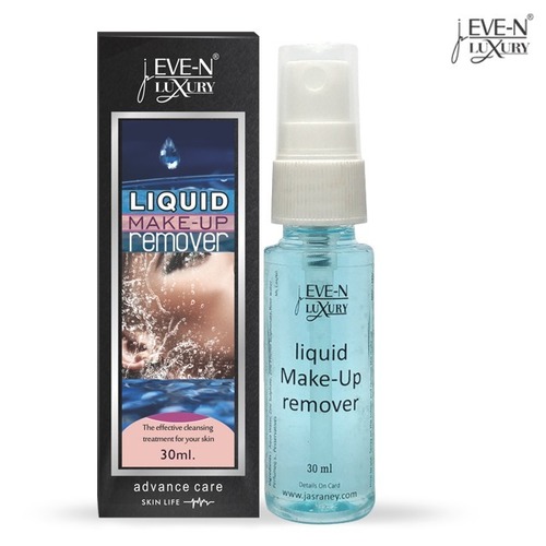 EVE-N Luxury Liquid Makeup Remover - 30ML Herbal Extracts For All Skin Types Easy To Use & Skin Brightening Smooth & Soft Texture Ideal For Ages 15-25