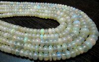 Natural Ethiopian Opal Beads Rondelle Smooth beads