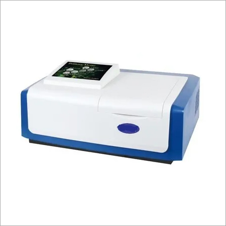 Microprocessor uv vis double beam touch screen spectrophotometer  with softwere