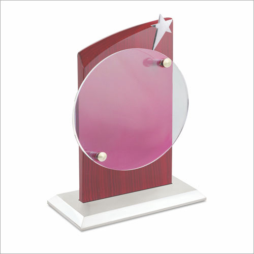 Colorful Wooden And Acrylic Trophy