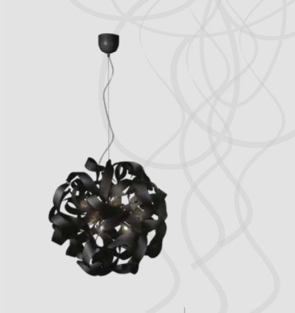 Black Aluminium Pendant Light