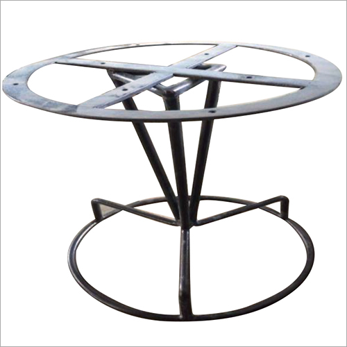 Durable Wrought Iron Round Table