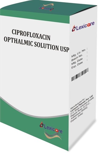 Ciprofloxacin Opthalmic Solution Age Group: Adult