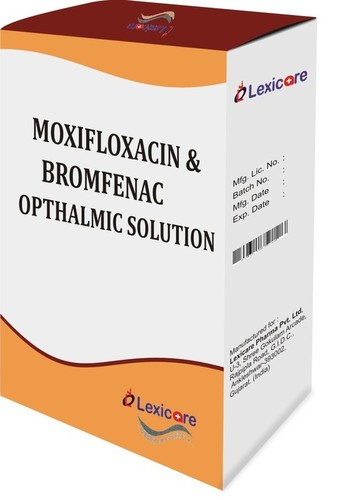 Moxifloxacin & Bromfenac Opthalmic Solution