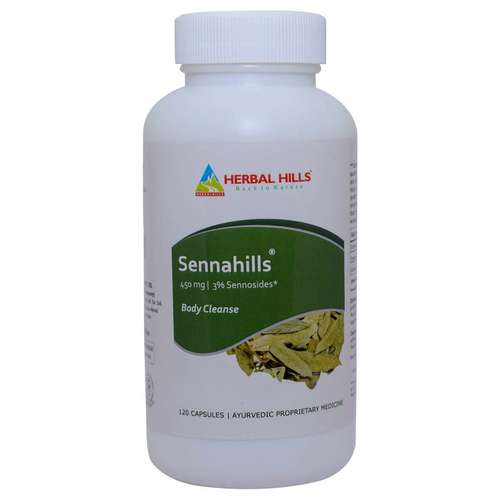 Ayurvedic Medicine for Detoxification of Body - Senna 120 Capsule