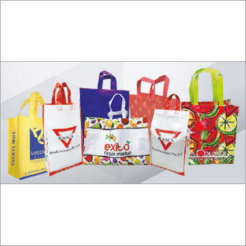 Multicolored Non Woven Shopping Bags