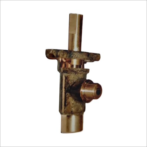 Brass LPG Gas Stove ST 1BA Valve - Brass Material Standard Size 80-120 Grams | Compact Design High Strength Leak Prevention