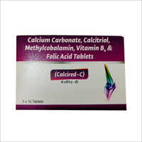 Calcium Carbonate Calcitriol Methylcobalamin Tablets