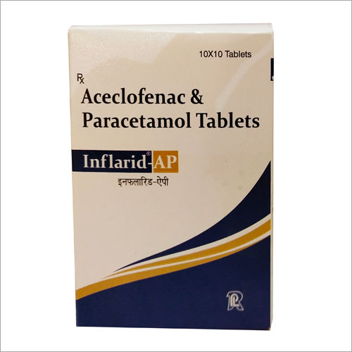 Aceclofenac And Paracetamol Tablets