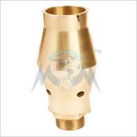 Brass Foam Jet Nozzle - Cda-360 & Is-319 Grade Ii, 3/4" & 1" Sizes, Chrome Plated Finish | Cnc Machined, Polished, 0.10mm Tolerance, Custom Plating Options Available