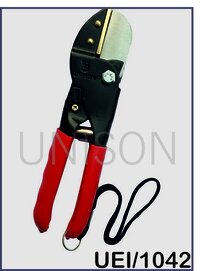 High Cut Pruning Secateurs - Mild Steel, 40 Mm Size, Bright Orange | Ideal For Gardening, Arboriculture, Plant Nursery Works, And Flower Arranging