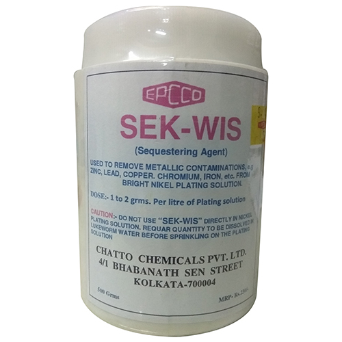 SEK-WIS Sequestering Agent Chemicals