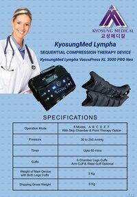 Kyosungmed Lympha VascuPress KL 3000 PRO