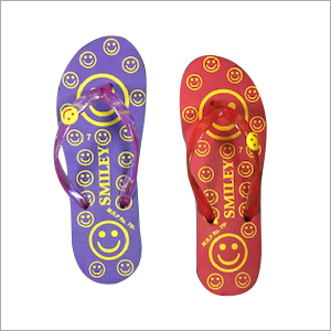 Multicolor Ladies Beach Slipper