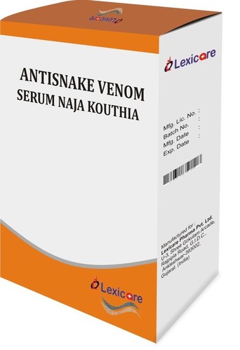 Injection Antisnake Venom Serum Naja Kouthia
