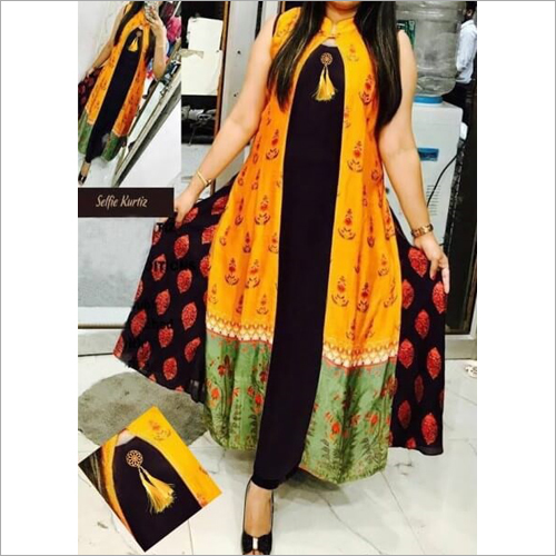 Multicolor Ladies Designer Kurti