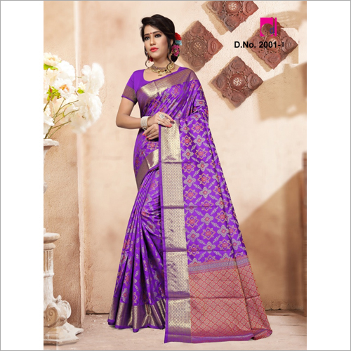 Multicolor Ladies Indian Saree