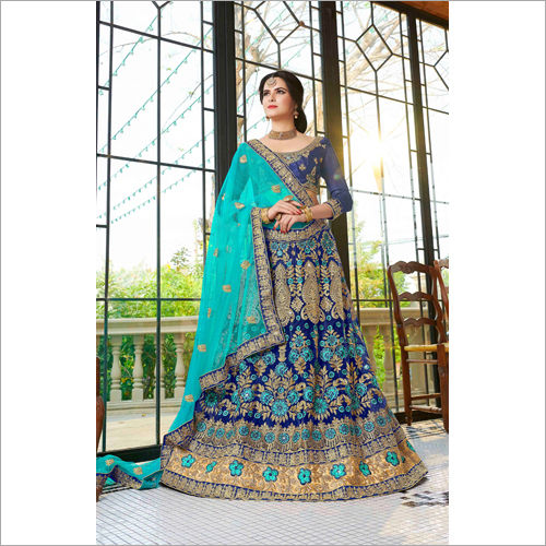 ladies party wear lehenga