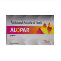 Aceclofenac And Paracetamol Tablet - 500mg Anti-inflammatory Relief | Easy To Swallow, Aluminium Blister Packaging 5x10 Tablets, Safe For Adults