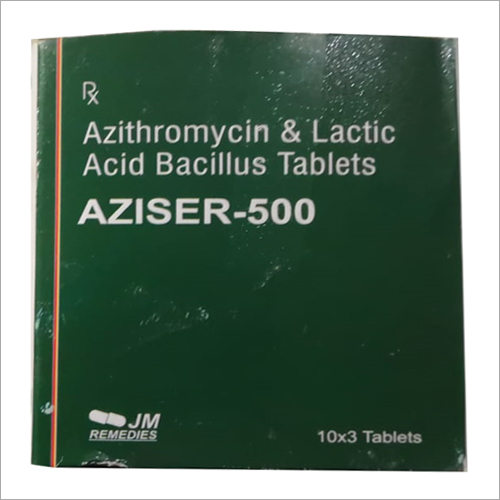 Azithromycin And Lactic Acid Bacillus Tablet