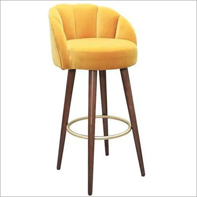 Handmade Modern Bar Chair With Upholstery