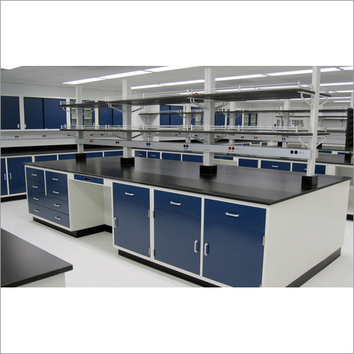 Laboratory Wall Side Table No Assembly Required