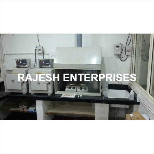 Light Brown/Cream Nabl Bis Fire Assaying Hall Marking Setup