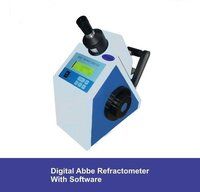 Digital abbe refractometer with softwere