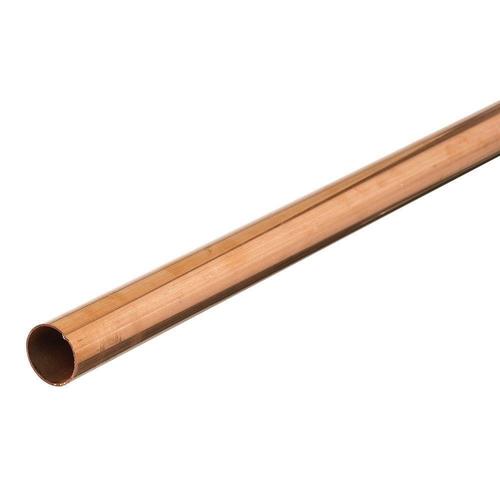 Copper Tube - Length 10 to 12 Ft, Round Shape, Mill Finish, Thickness 0.7 to 5mm | Copper Color for Versatile Applications