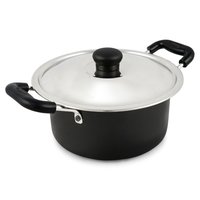 3 Litre Hard Anodised Cook N Serve Pot