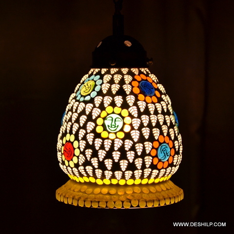 polished Beautiful Glass Home Decor Wall Hanging