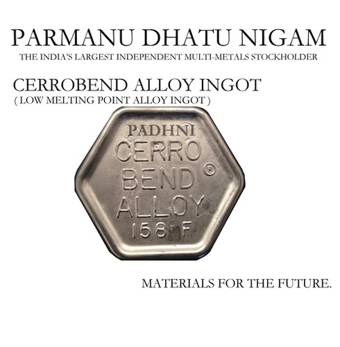 Cerrobend Alloy Ingot ( Low Melting Point Alloy Ingot ) Application: Casting