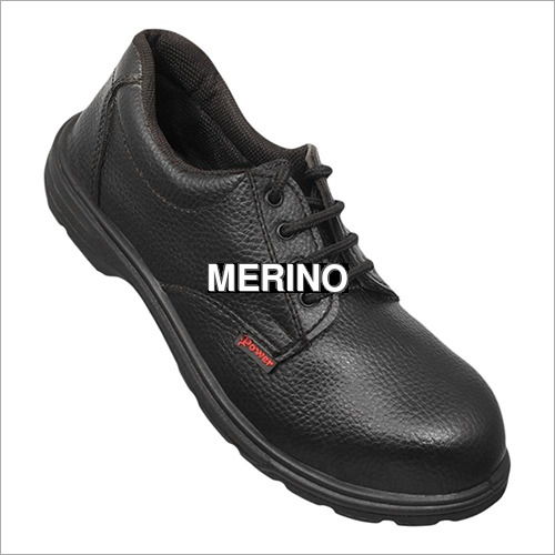 Black Merino Power Series Safety Shoes