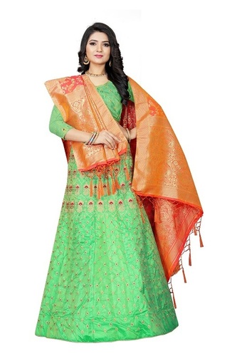 Available In 4 Colors Designer Lehenga Choli