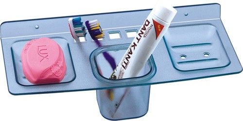 ABS Soap Dish 4 in 1