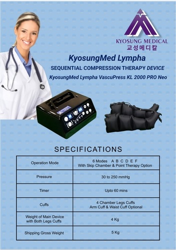 DVT Sequential Compression Therapy Pump