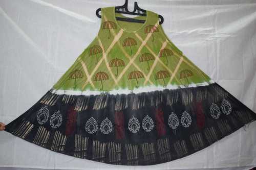 Ladies Print Umbrella Dress