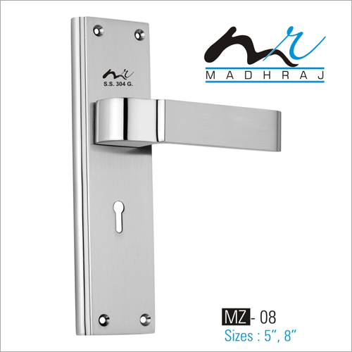 Zinc Mortice Pairs - Stainless Steel, 5.5", Chrome Finish | Durable, Stylish, Secure, Easy Install, Elegant Design