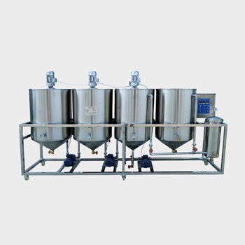Automatic Groundnut Oil Refining Plant
