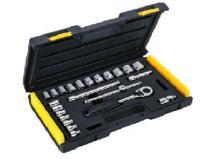 24PC 3.8 Inch SQ DR 6PT Socket Set