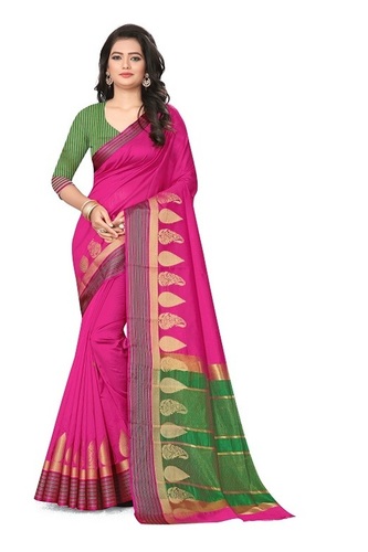 7 Art Cotton Silk Sarees For Women