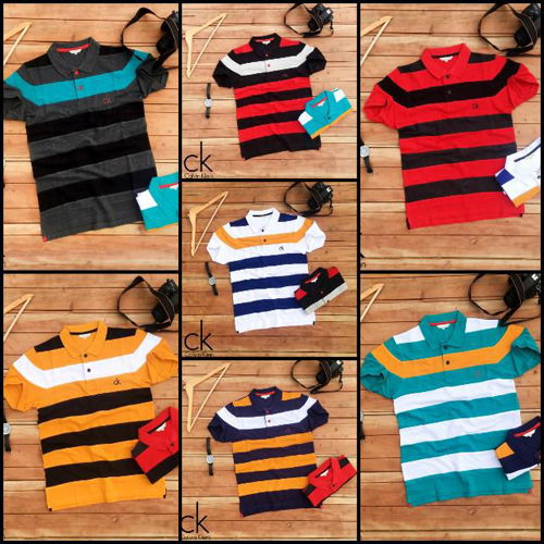Mens Collar Neck Surplus Polo T-Shirt