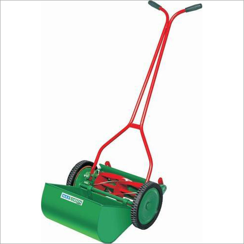 Green Wheel Type Lawn Mower