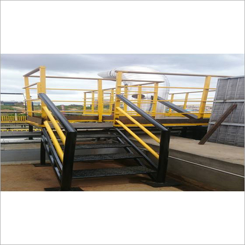 Yellow Industrial Ms Staircase