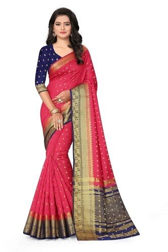 Art Silk Saree For Ladies