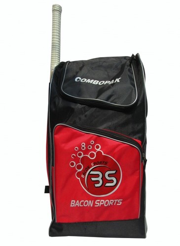 Duffle Cricket Kit Bag - Durable Fabric, Available in S, M, L Sizes, Bold Red Color, Ideal for Boys' Games and Sports Activities