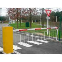 Automatic Fencing Boom Barrier - Color: Yellow/orange/ Grey/red