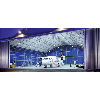 Automatic Aircraft Hangar Doors Application: Industry