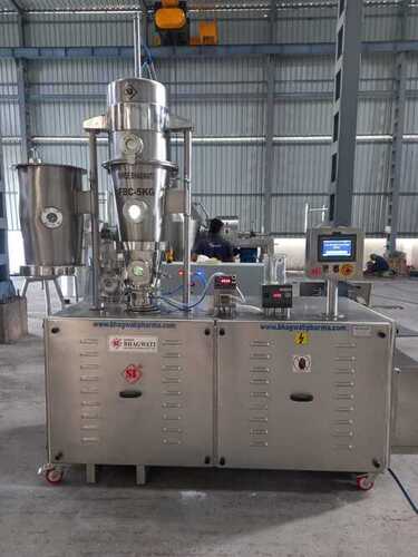 Sb Series Fluid Bed Dryer Granulator Capacity: As Per The Client Required Kg/Hr